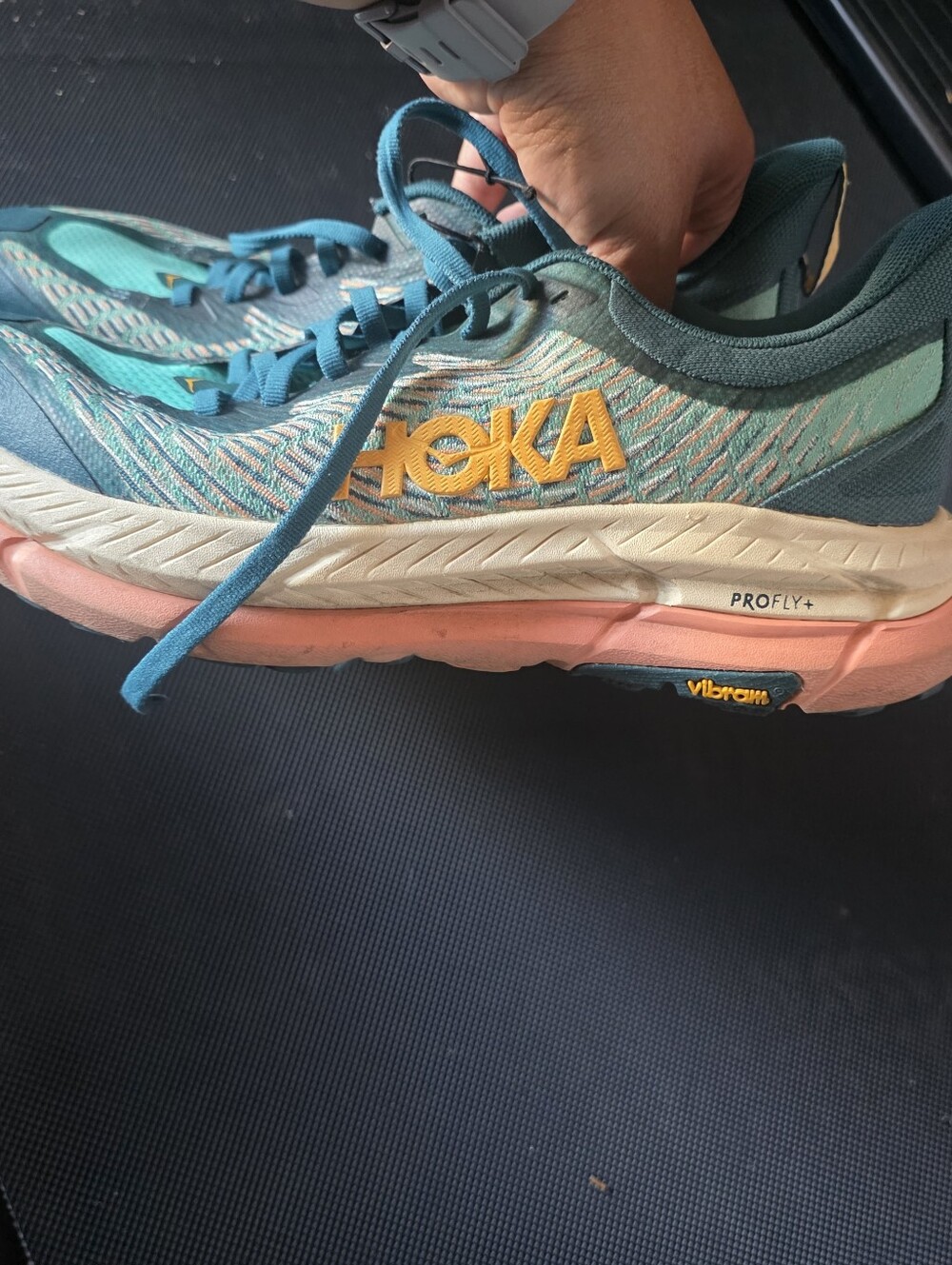 HOKA Women's Mafate Speed 4 Deep Teal/Water Garden sizes 8.5 - Picture 8 of 13